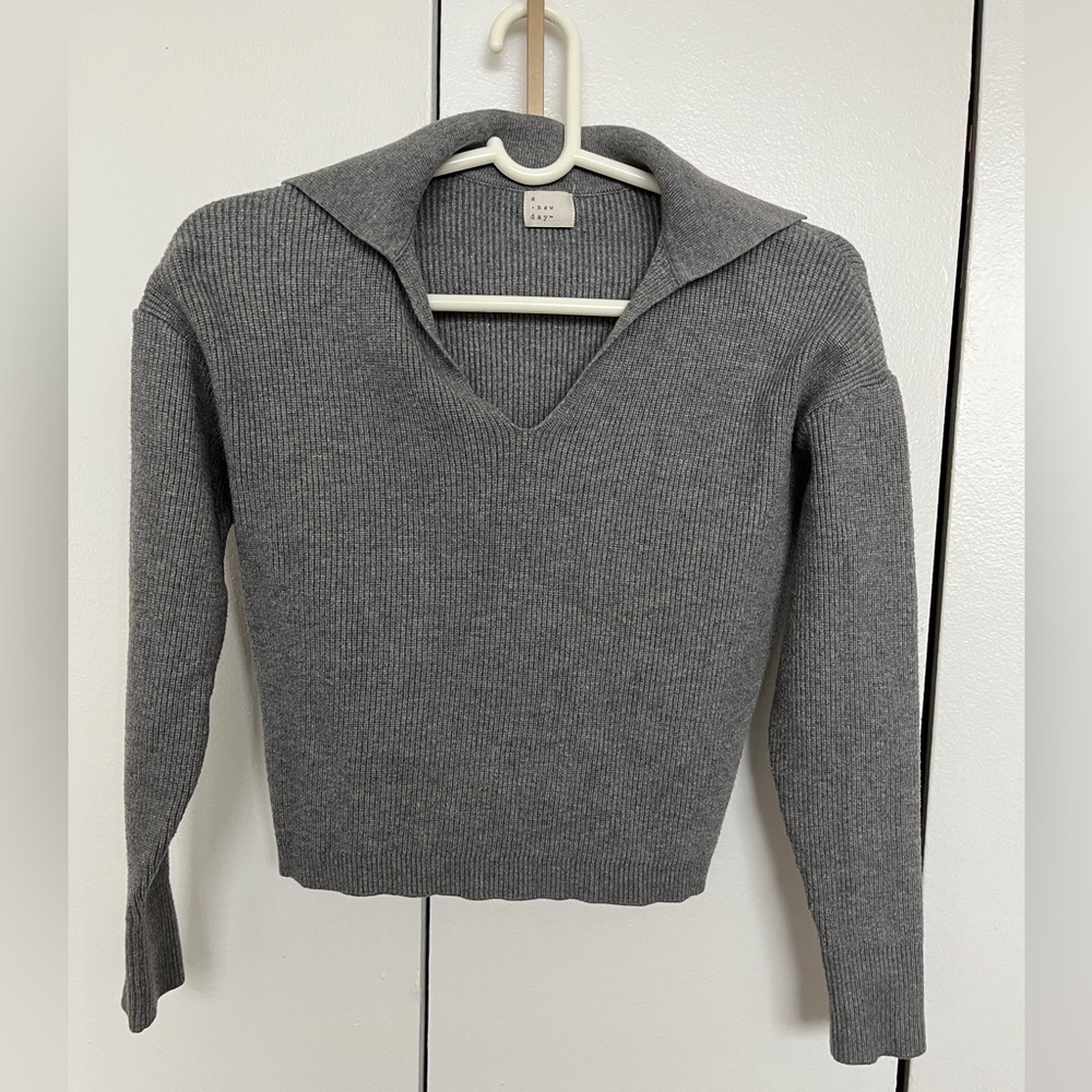 Grey cozy sweater